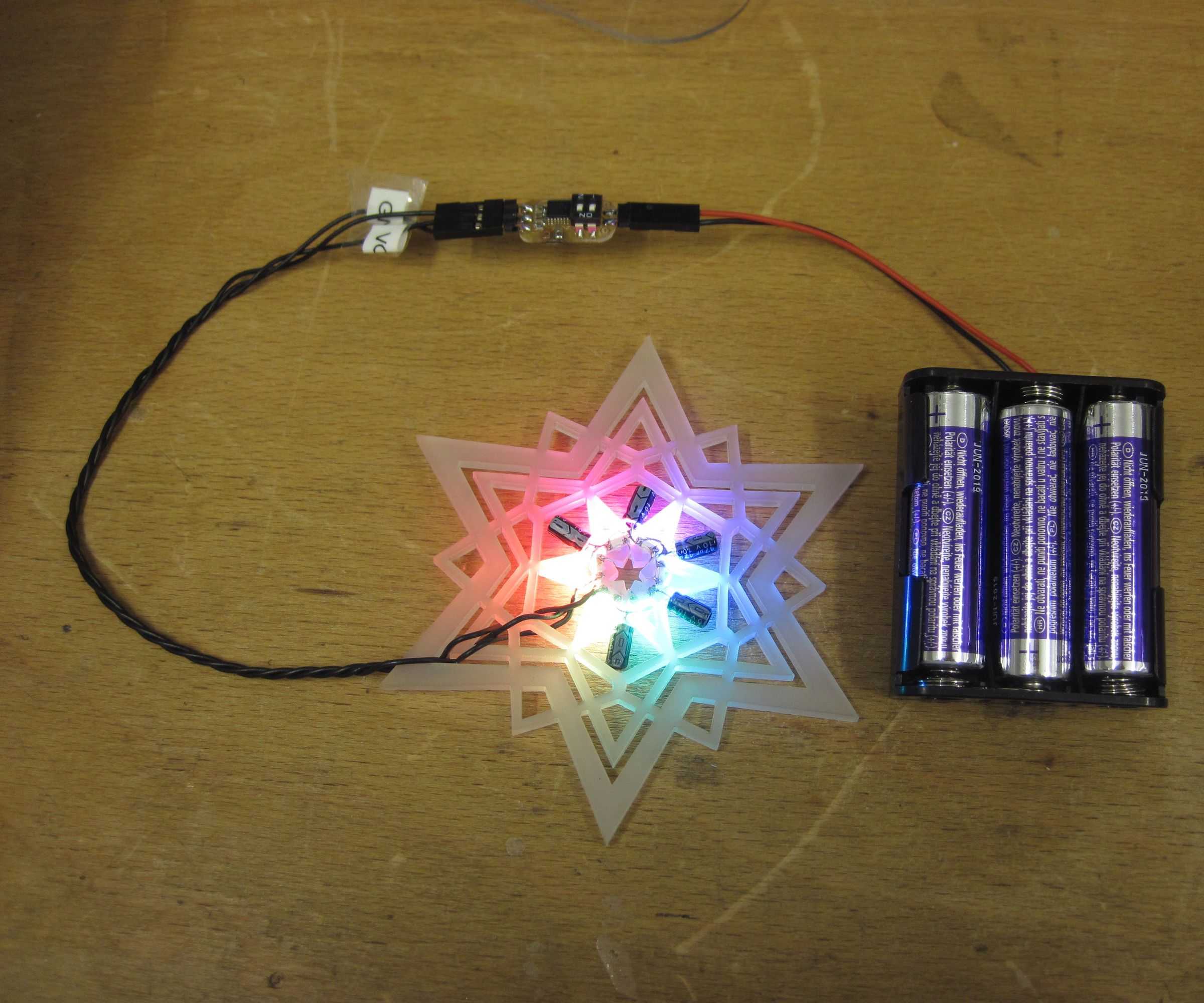 (AT)Tiny Controller for WS2812B