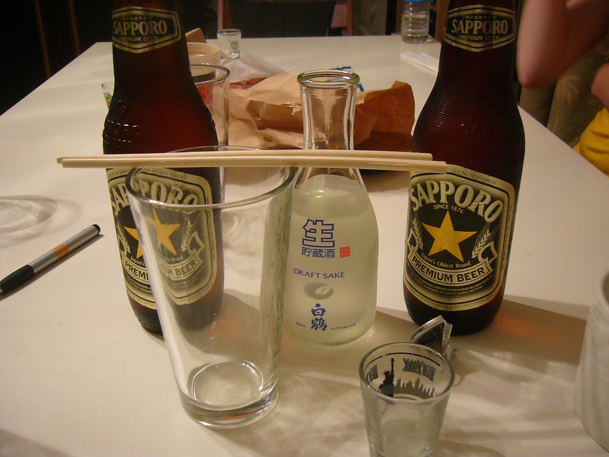 Sake Bomb Drink