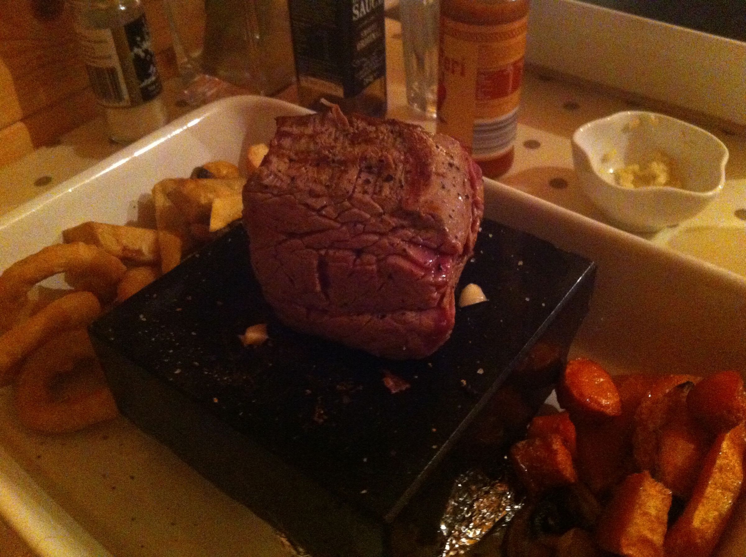 Hot Rock Steak at Home