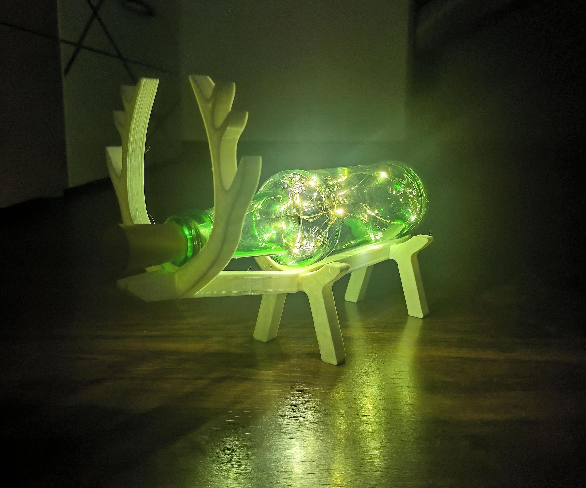 3d Printed Deer Lamp