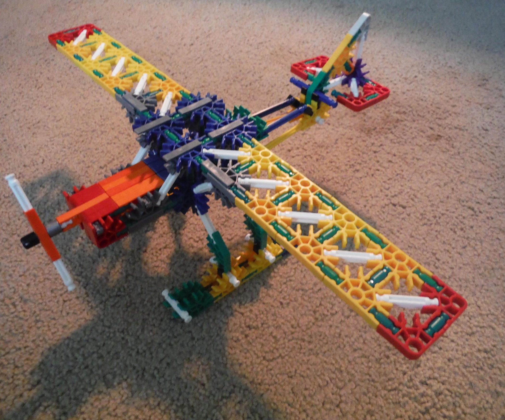 Knex sea plane 5 steps instructables