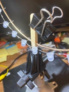 Making LED's Rings With Metal Rings