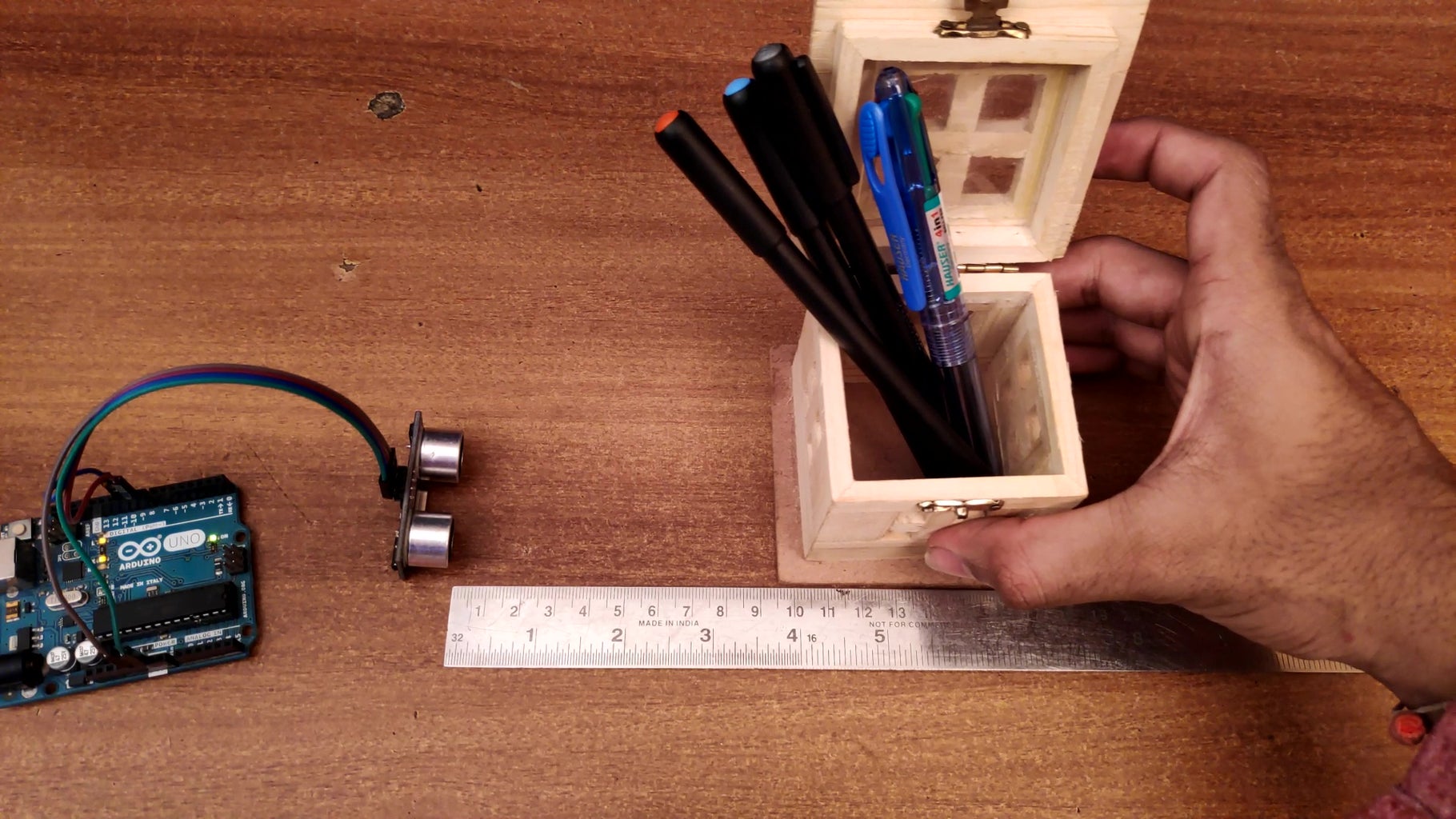 Arduino Ultrasonic Sensor Module Tutorial for Beginners (HC-SR04) : 6 ...