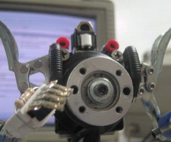 Robot Figures From Junk