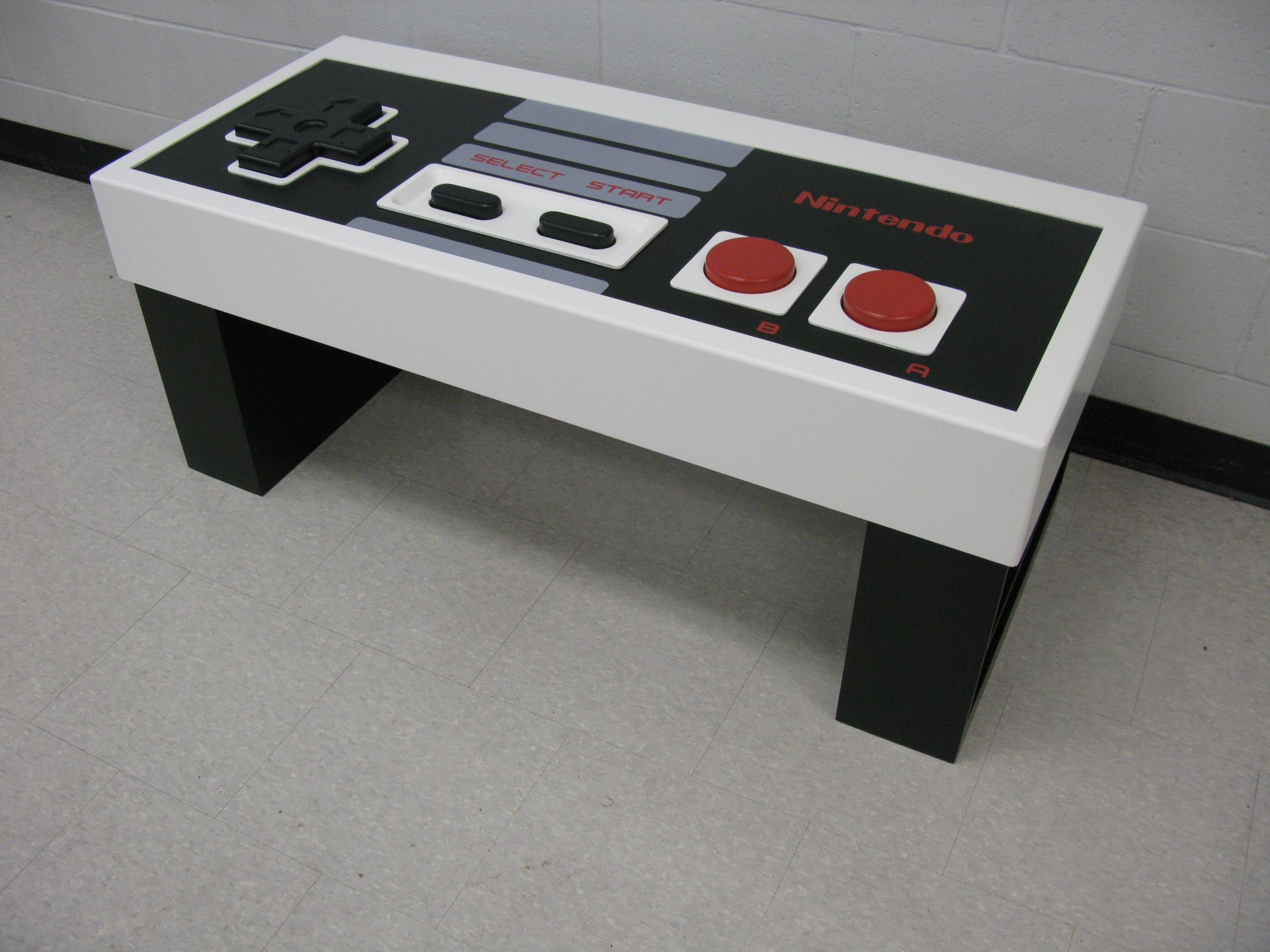 Functional Nintendo Controller Coffee Table 3 Steps (with Pictures