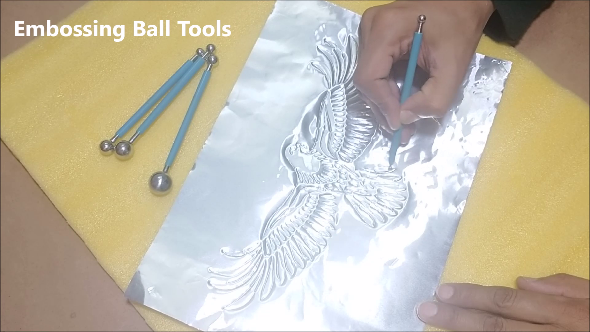 How to Make Eagle Embossed Painting / Metal Art : 4 Steps - Instructables