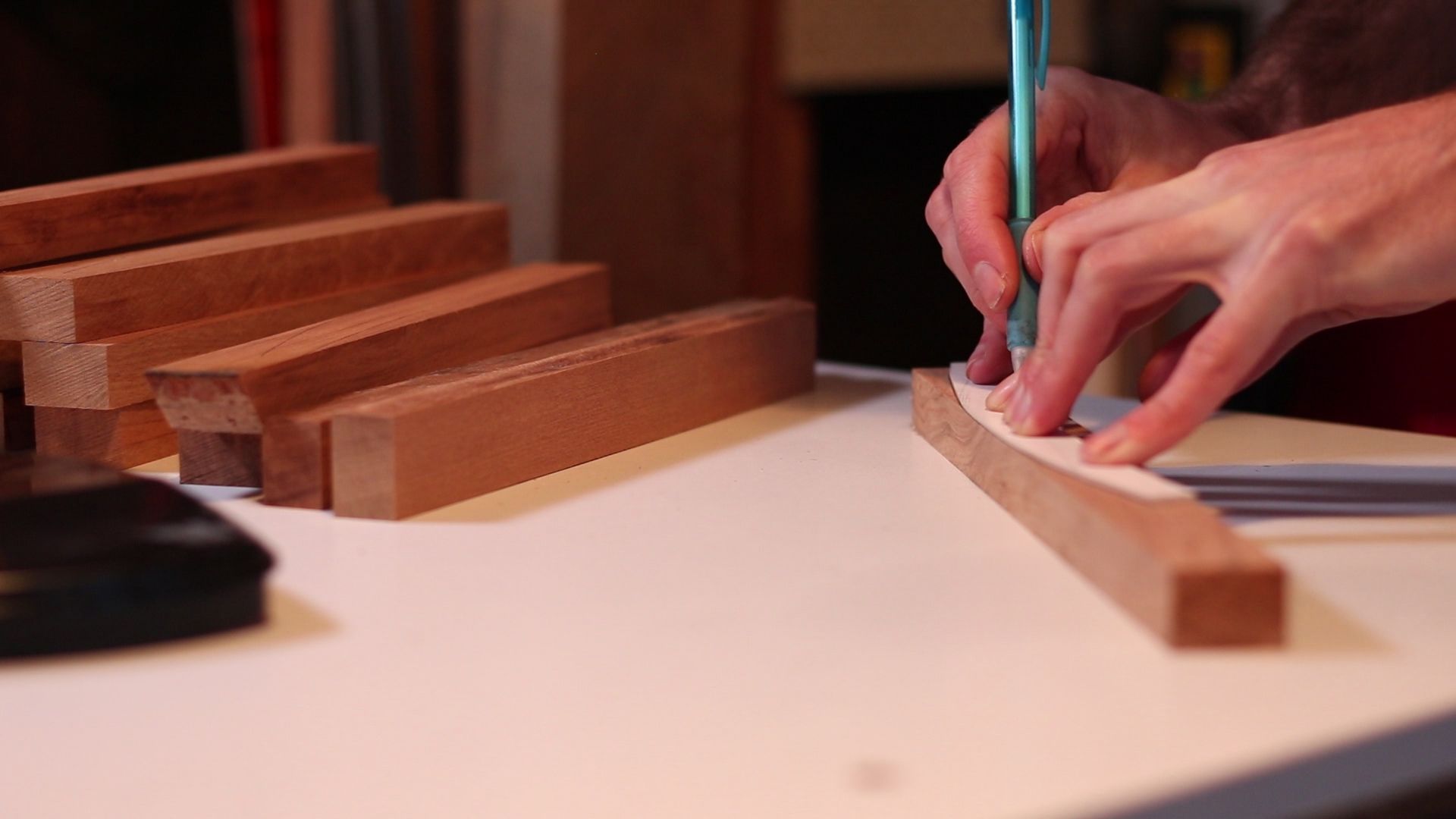 Replace Worn Arm Rests on a Secondhand Chair // Furniture Upcycle 12