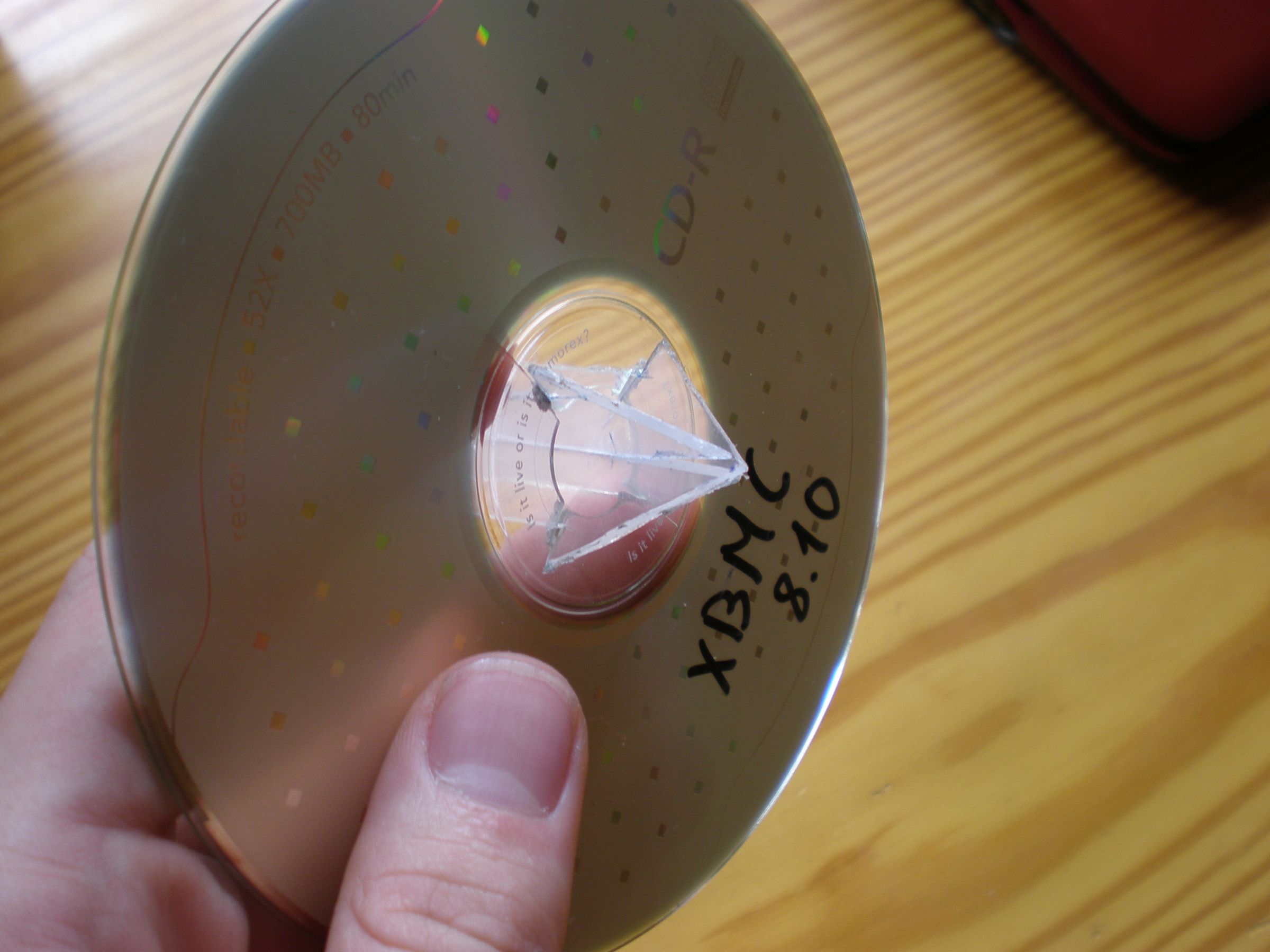 CD Spinning Top 5 Steps Instructables