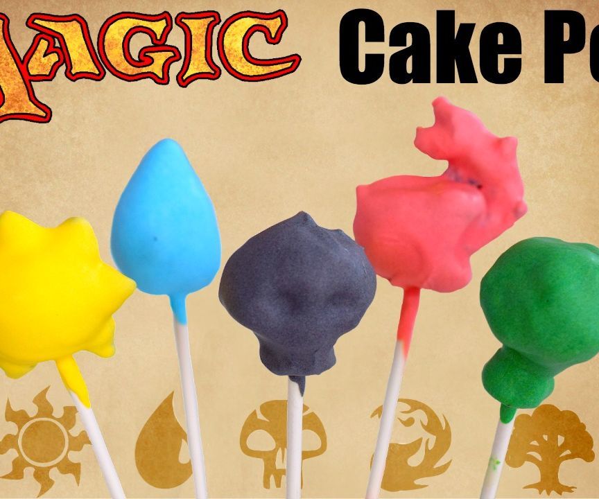 Magic the Gathering Cake Pops