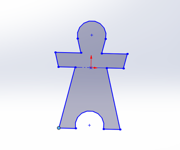 Sketching the Base Pattern