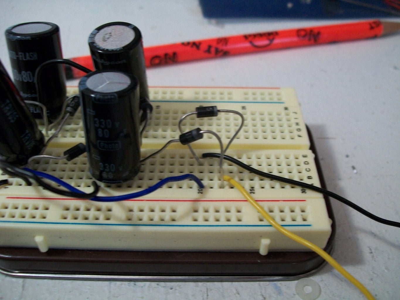 How to Make a Voltage Multiplier : 6 Steps Circuit Diagram