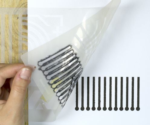 Paint a Stencil With Electric Paint