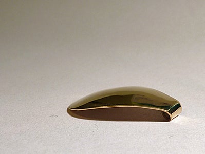 Brass Teardrop Pendant