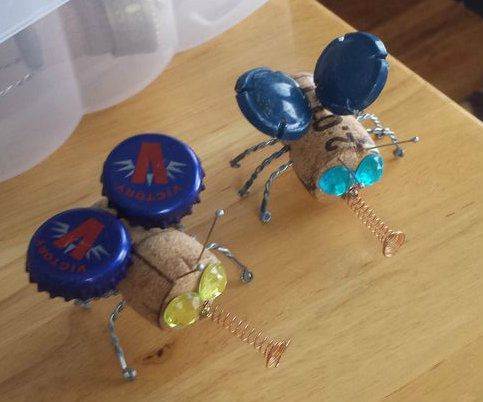 Bar Flies - Cork Figures