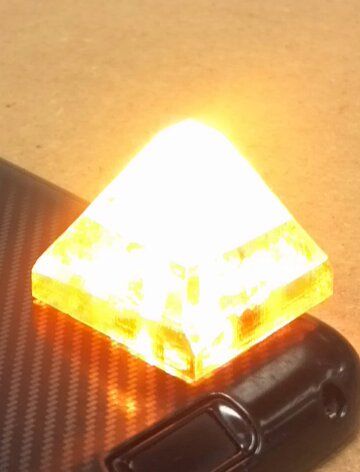World's First Acrylic Pyramids Were Built in USA!  Made in TechShop USA.