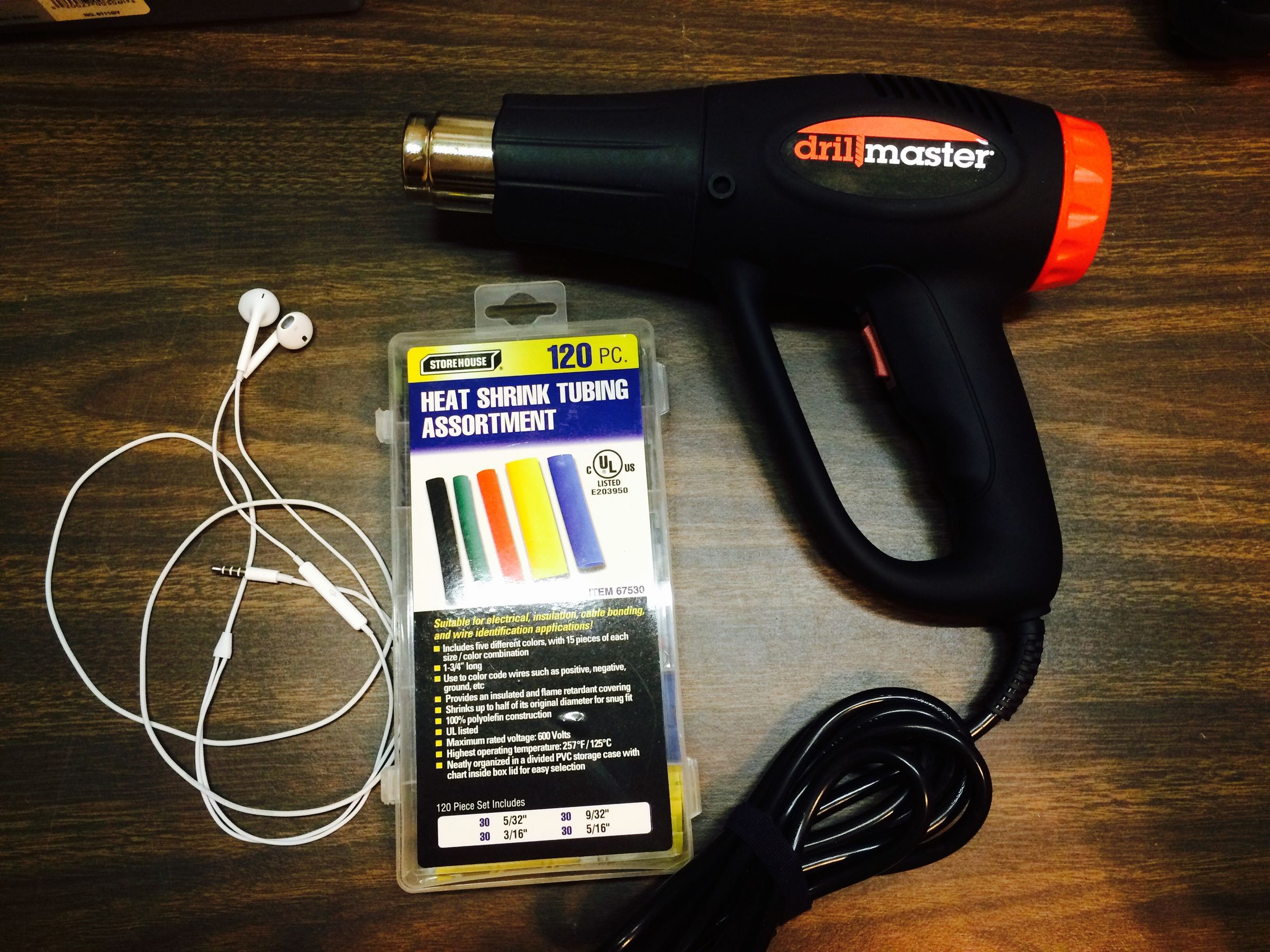 Heat Shrink Customized Headphone Reinforcement 3 Steps Instructables