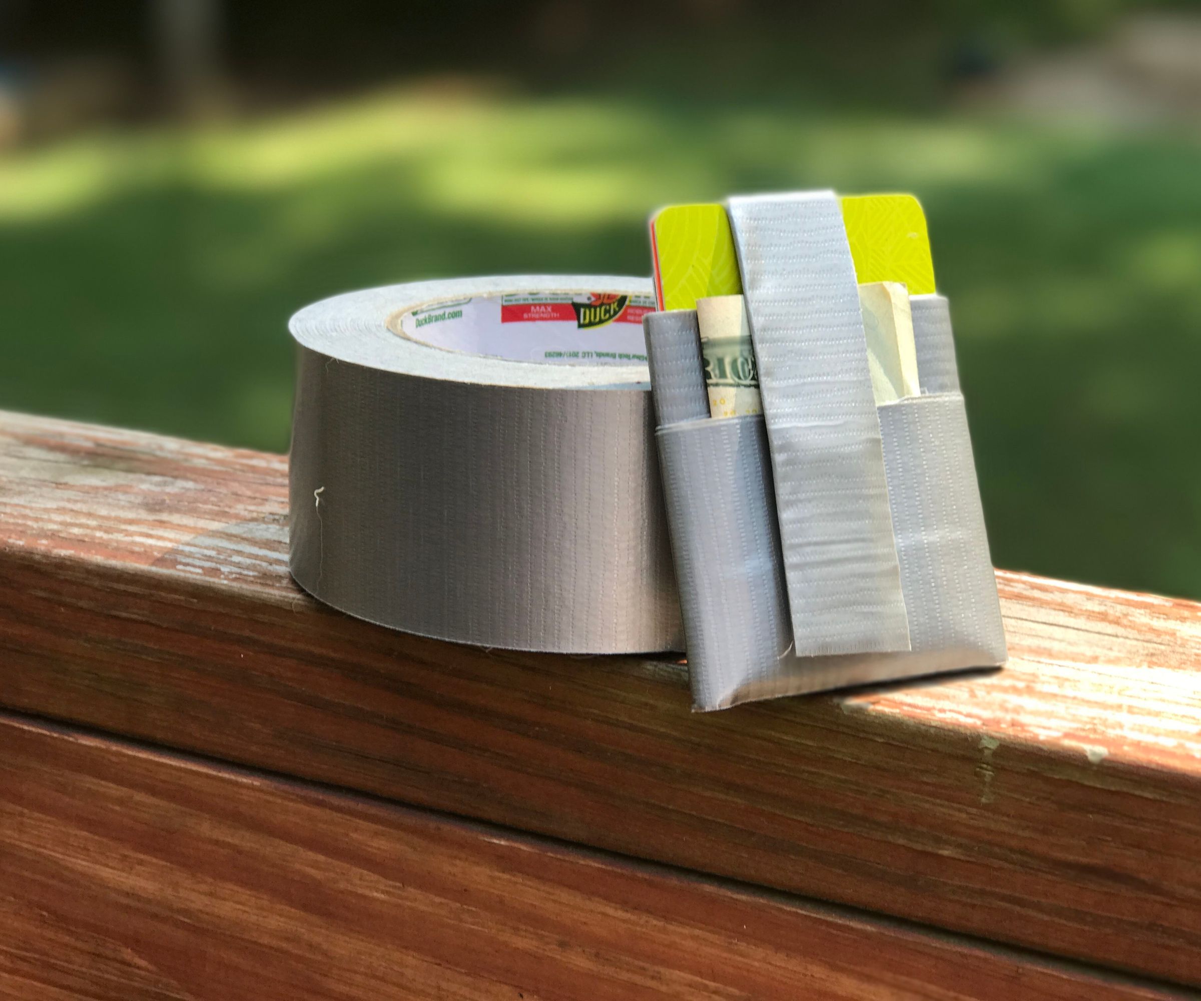 Minimalist Duct Tape Wallet