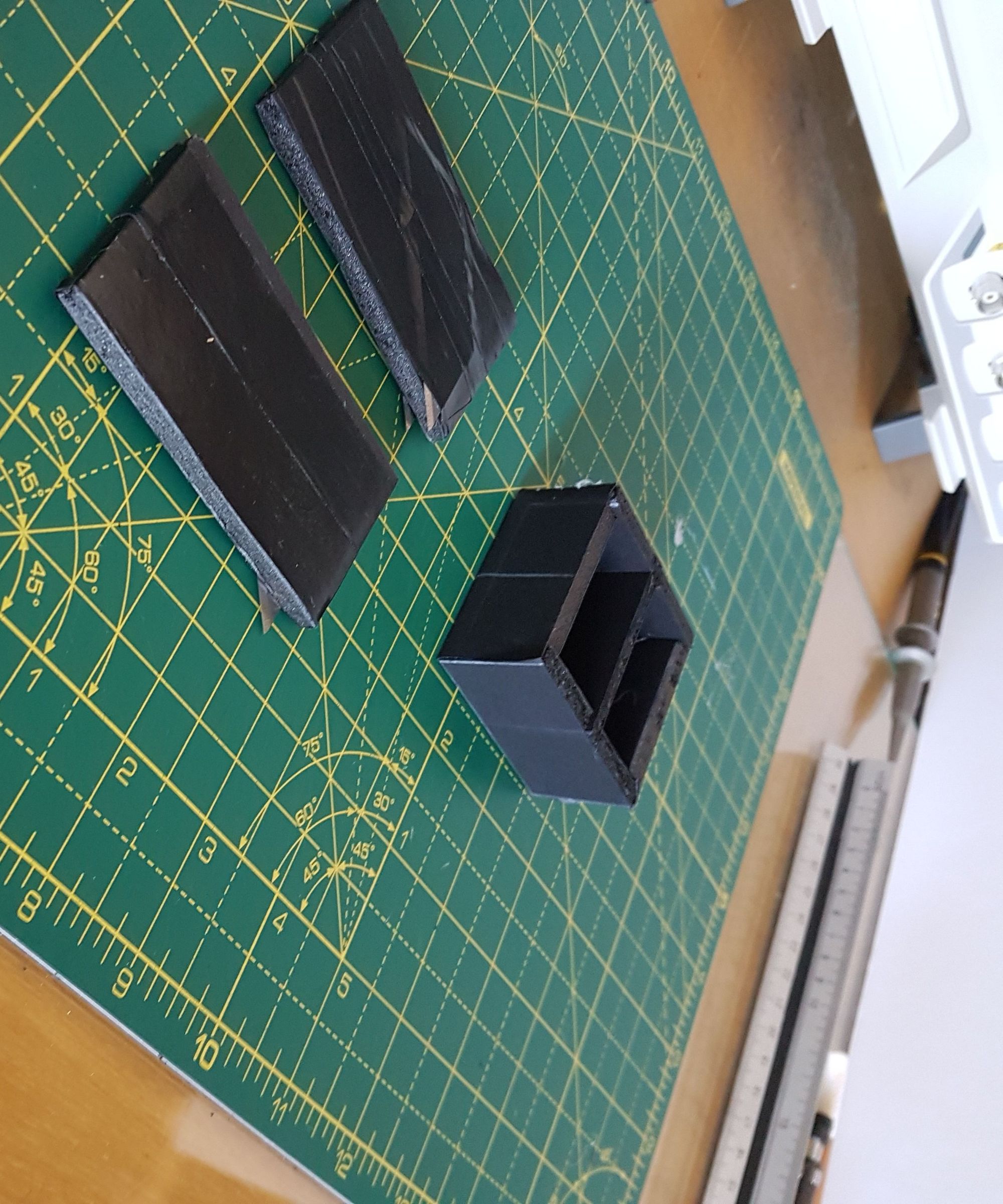 Foam Board Tools and a Quick Foam Board Box