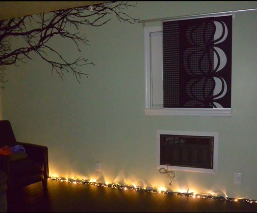 Indoor Lighted Dry River Bed