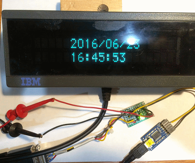 Cash Register Clock (VFD Display)