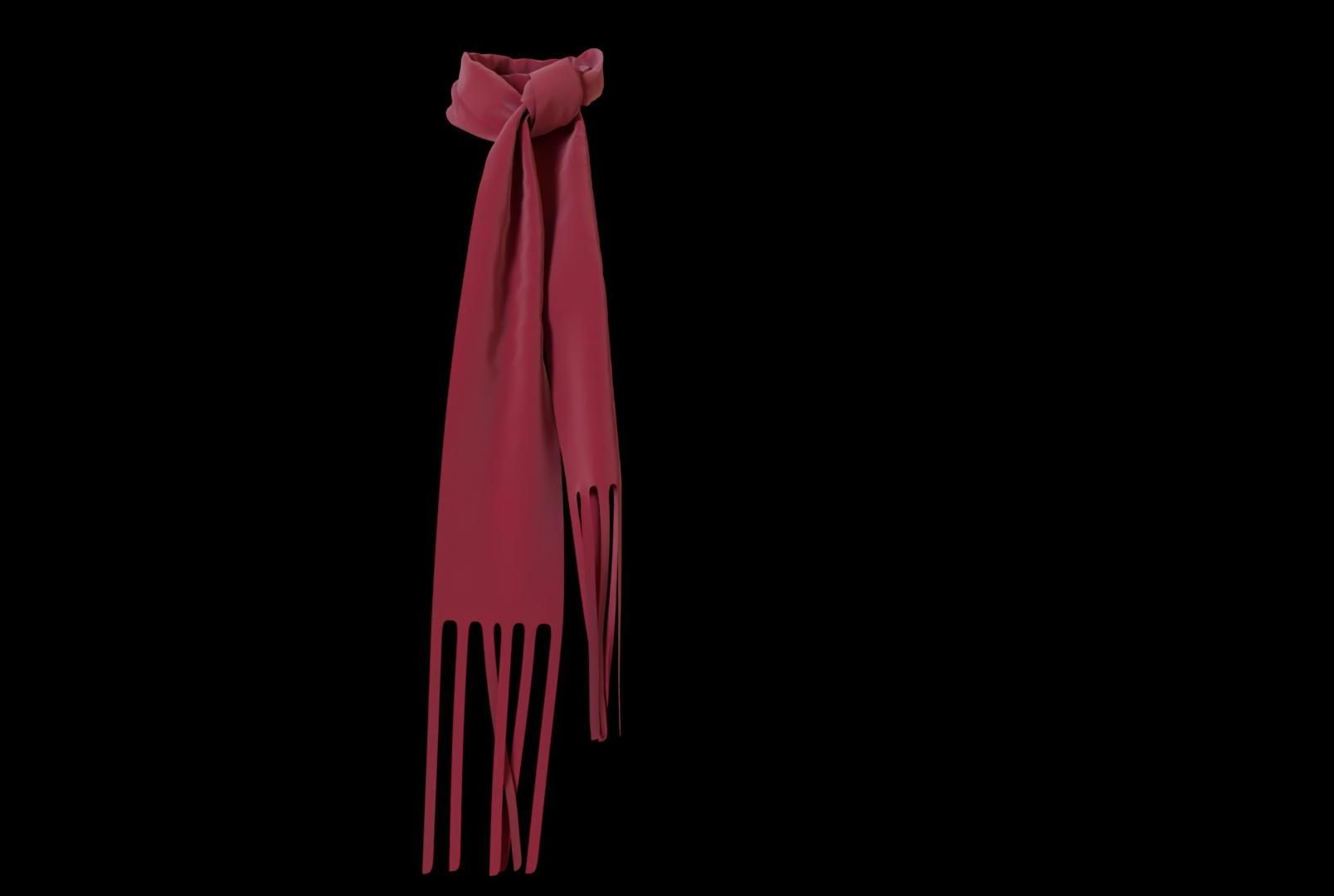 How to Make a Scarf Using Marvelous Designer