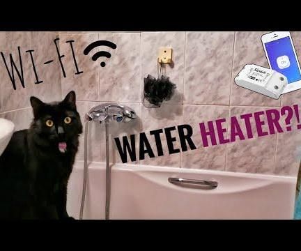 Wi-Fi Water Heater: Sonoff Basic IoT