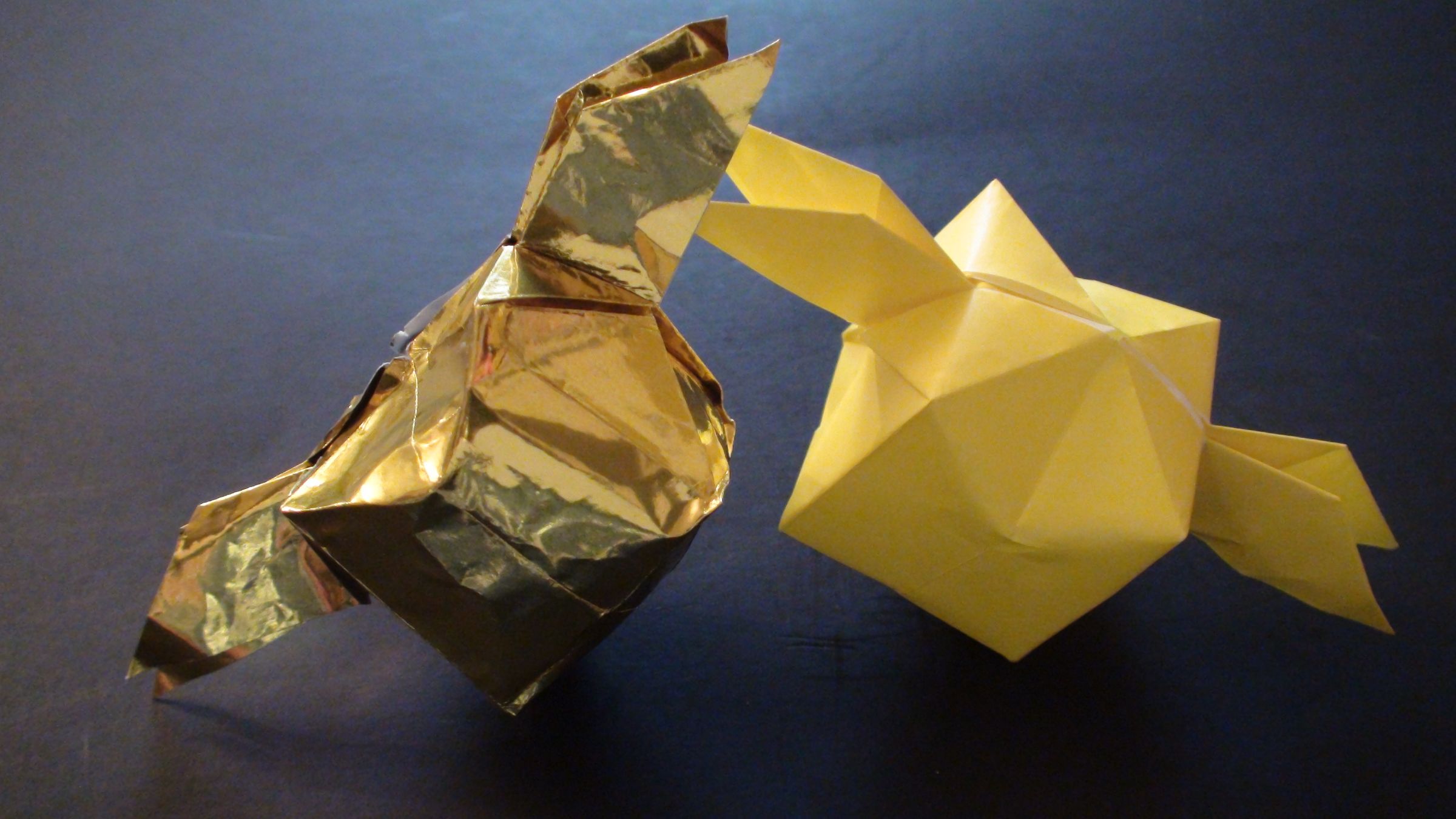 How to Make an Origami Harry Potter Golden Snitch!