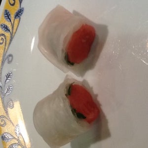 Watermelon and Chervil Sushi