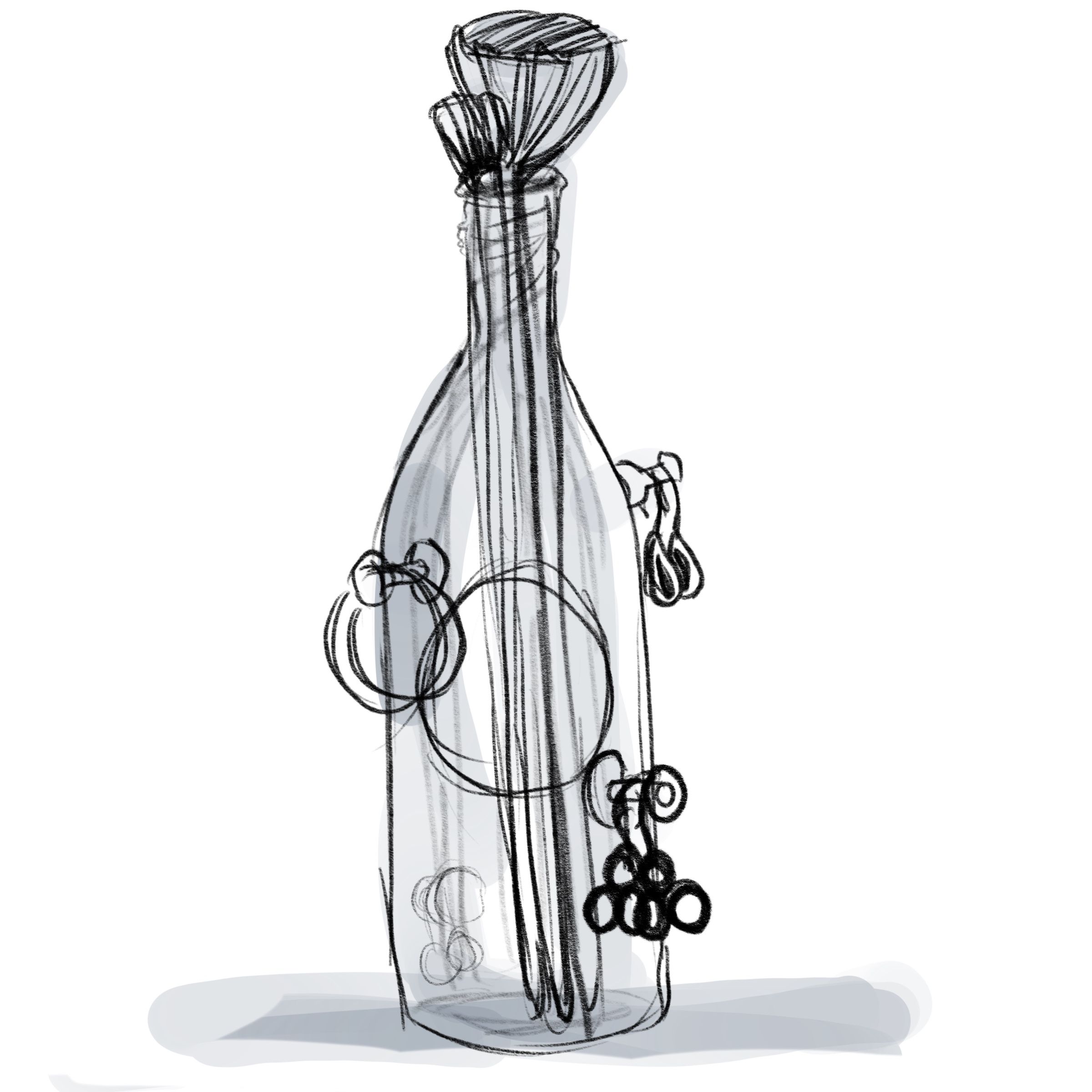 Glass Bottle Earring Holder 3 Steps Instructables