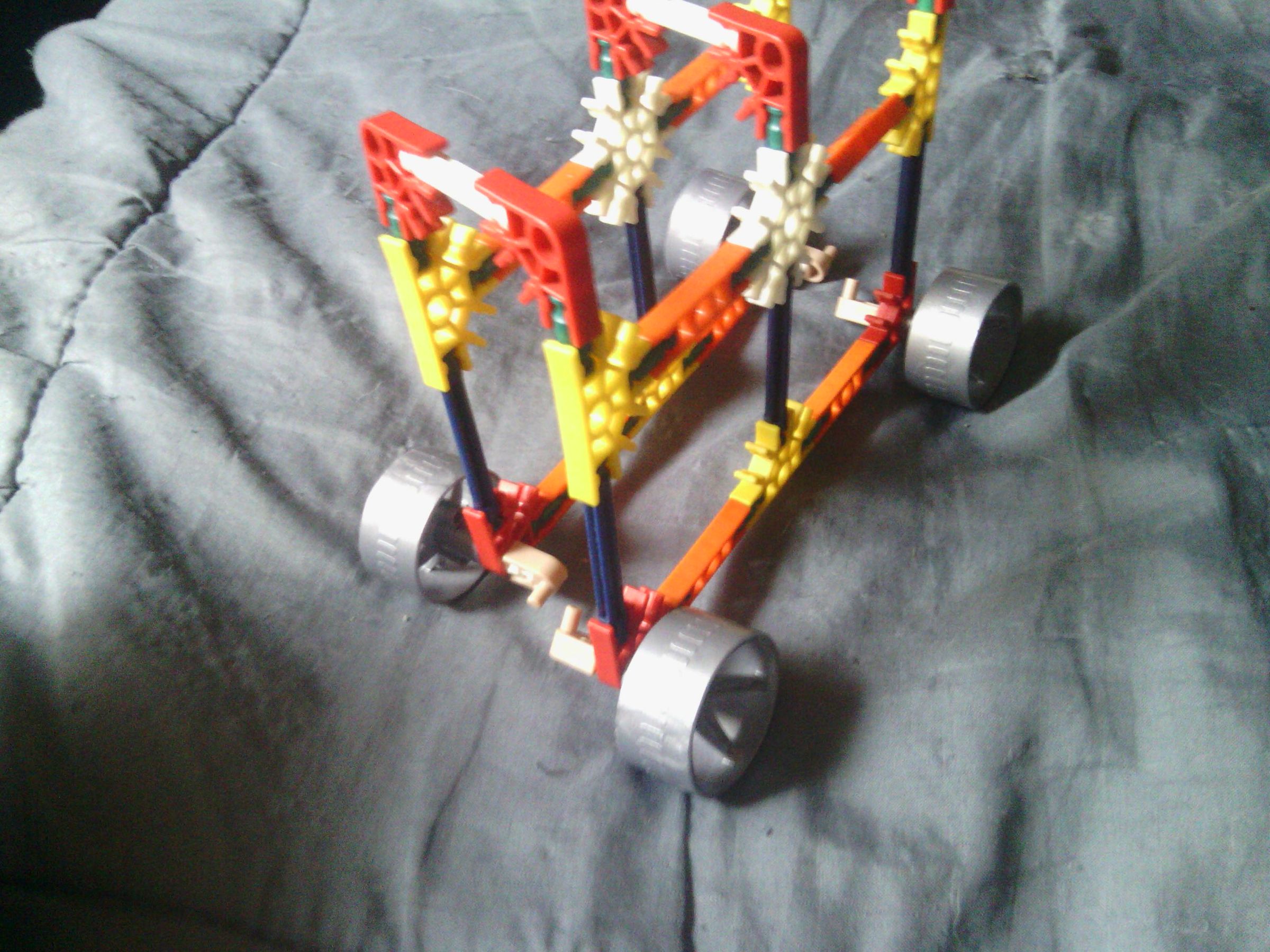 kenkaniff's Bare Bones Folding Rack with Wheels (Instructions)