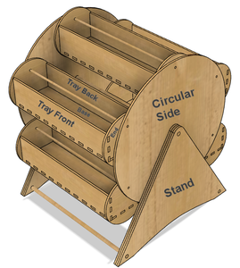 A Storage Carousel. Complete From Design to Assembly. : 14 Steps (with ...