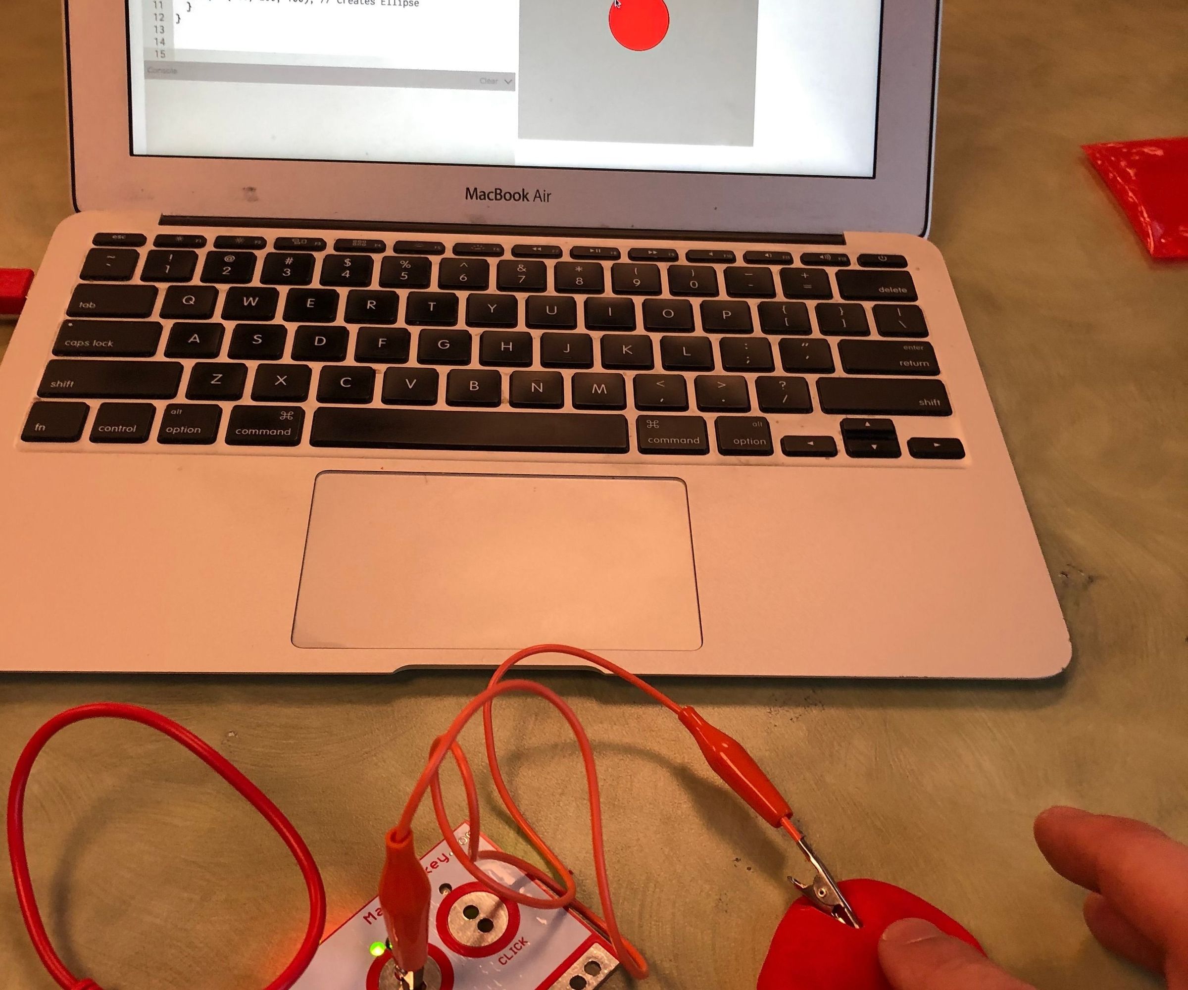 Coding Simple Playdoh Shapes W/ P5.js & Makey Makey