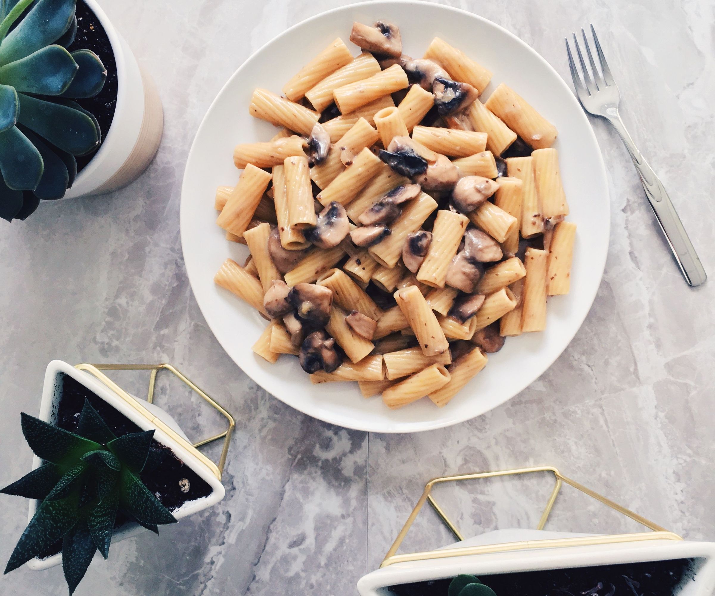 RECIPE | MUSHROOM RIGATONI