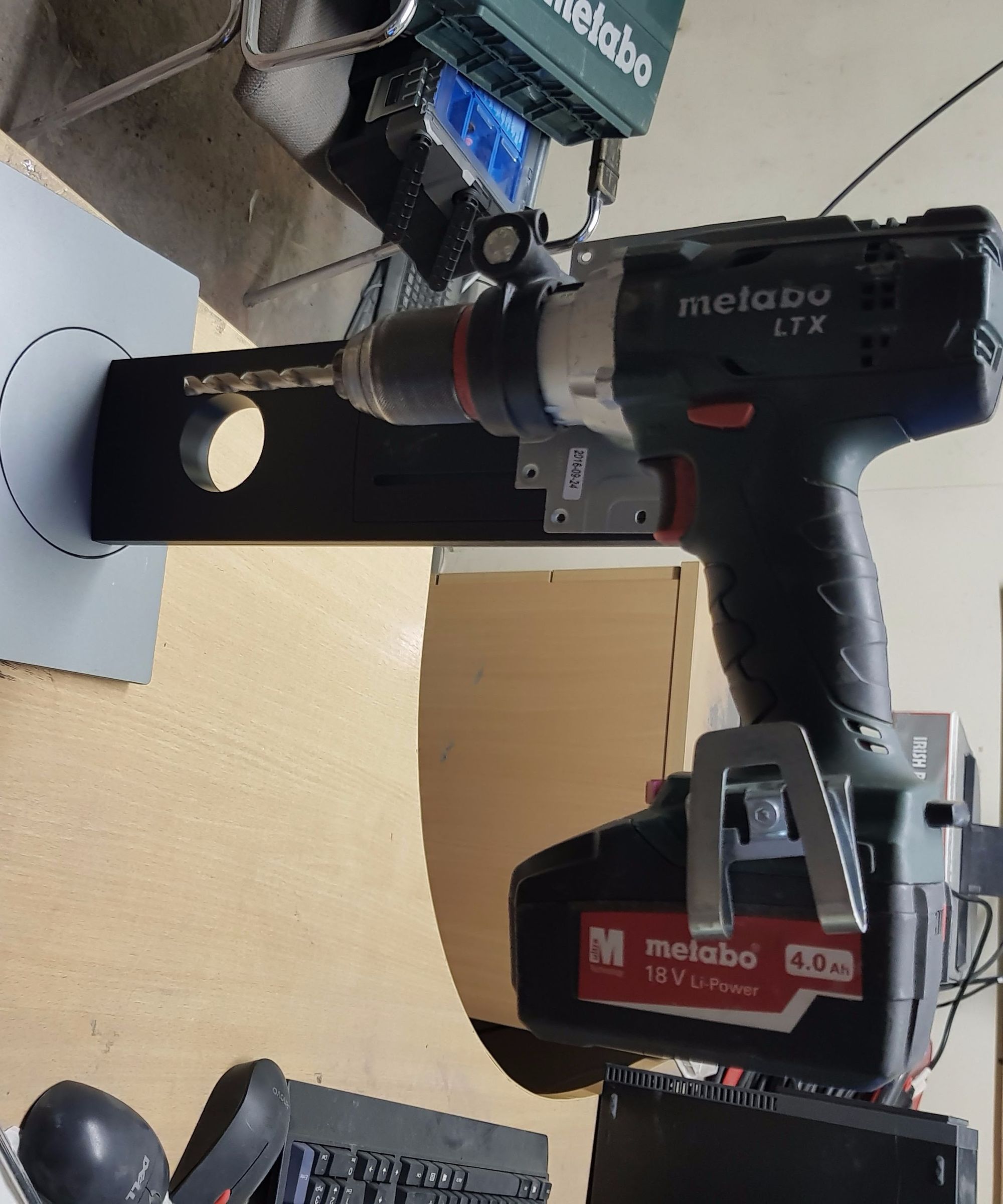 LCD Monitor Stand to Drill Press