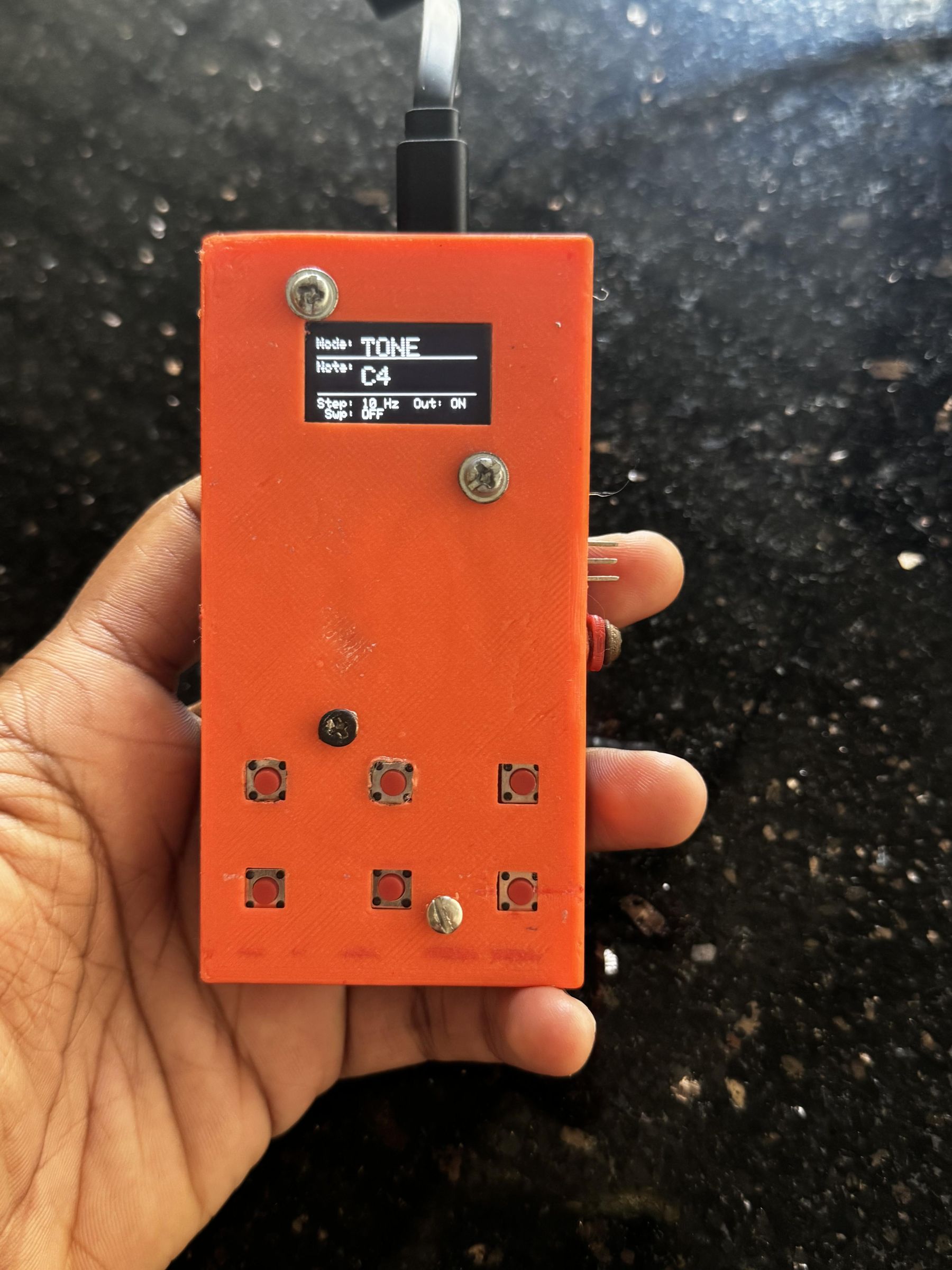 DIY Frequency Generator + Reader Toolkit (ESP8266 + OLED + 3D Printed Case)