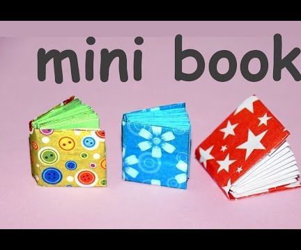 DIY Project Ideas : How to Make a Mini Origami Book  //  DIY Beauty and Easy