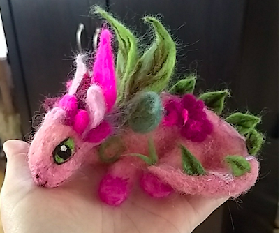 Needle Felted Dragon