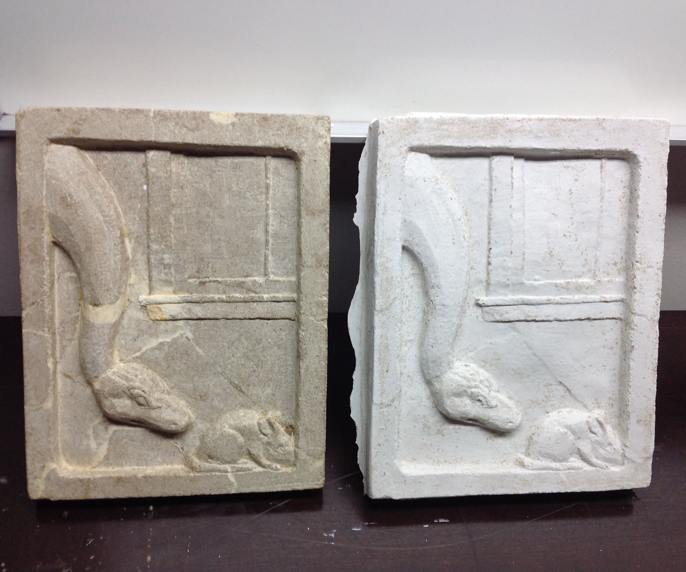 Casting of Stone Carving