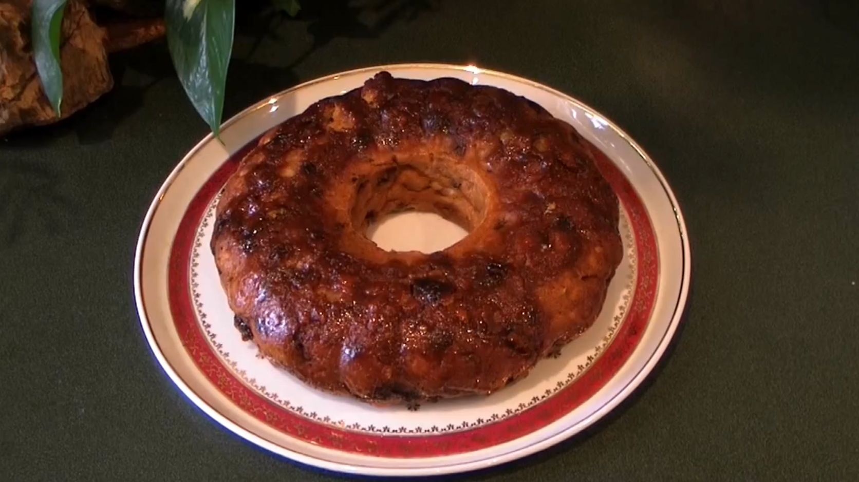 Making a Rhum Raisin and Prune Pudding Bread.