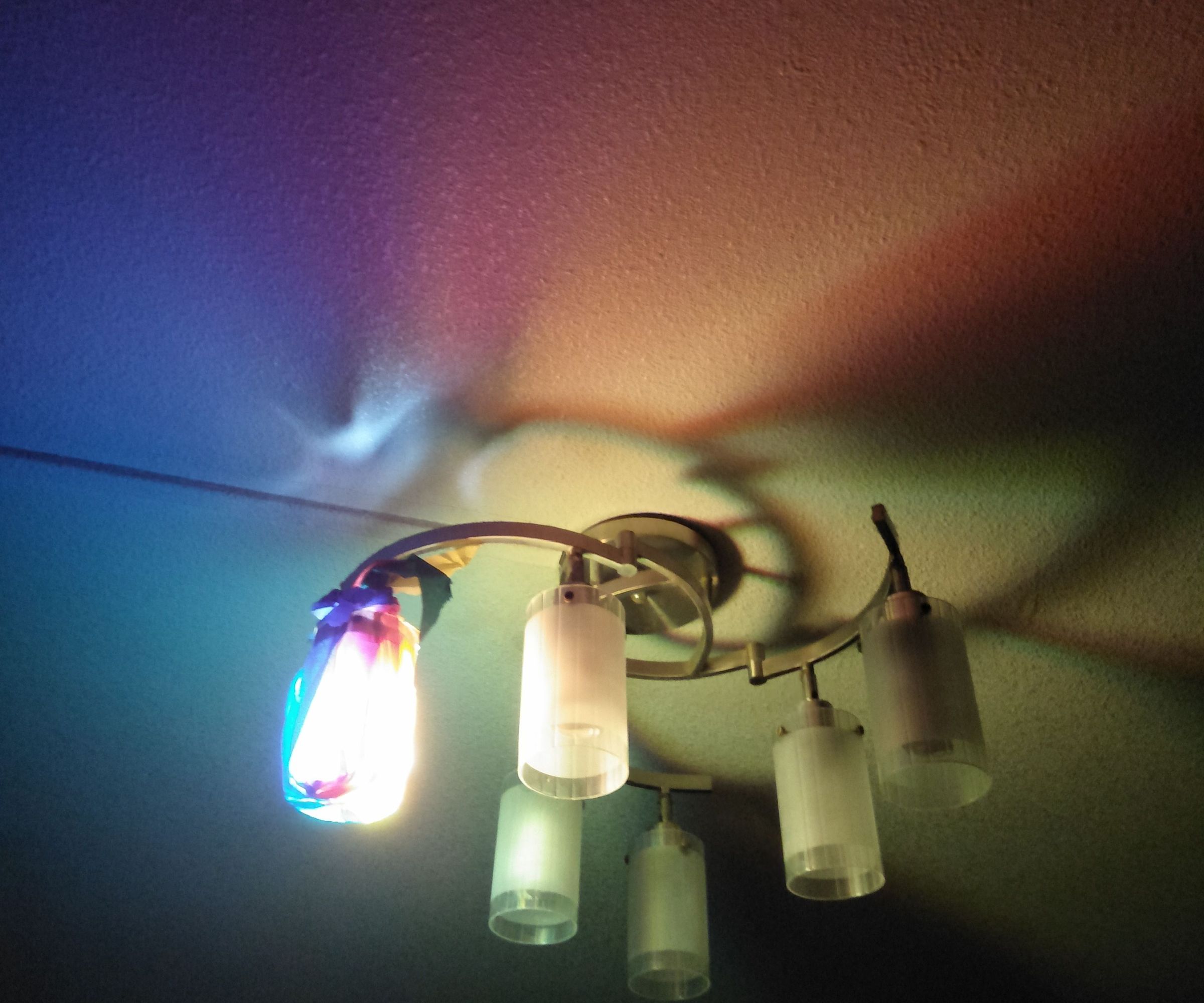 Rainbow Light Filter Prank