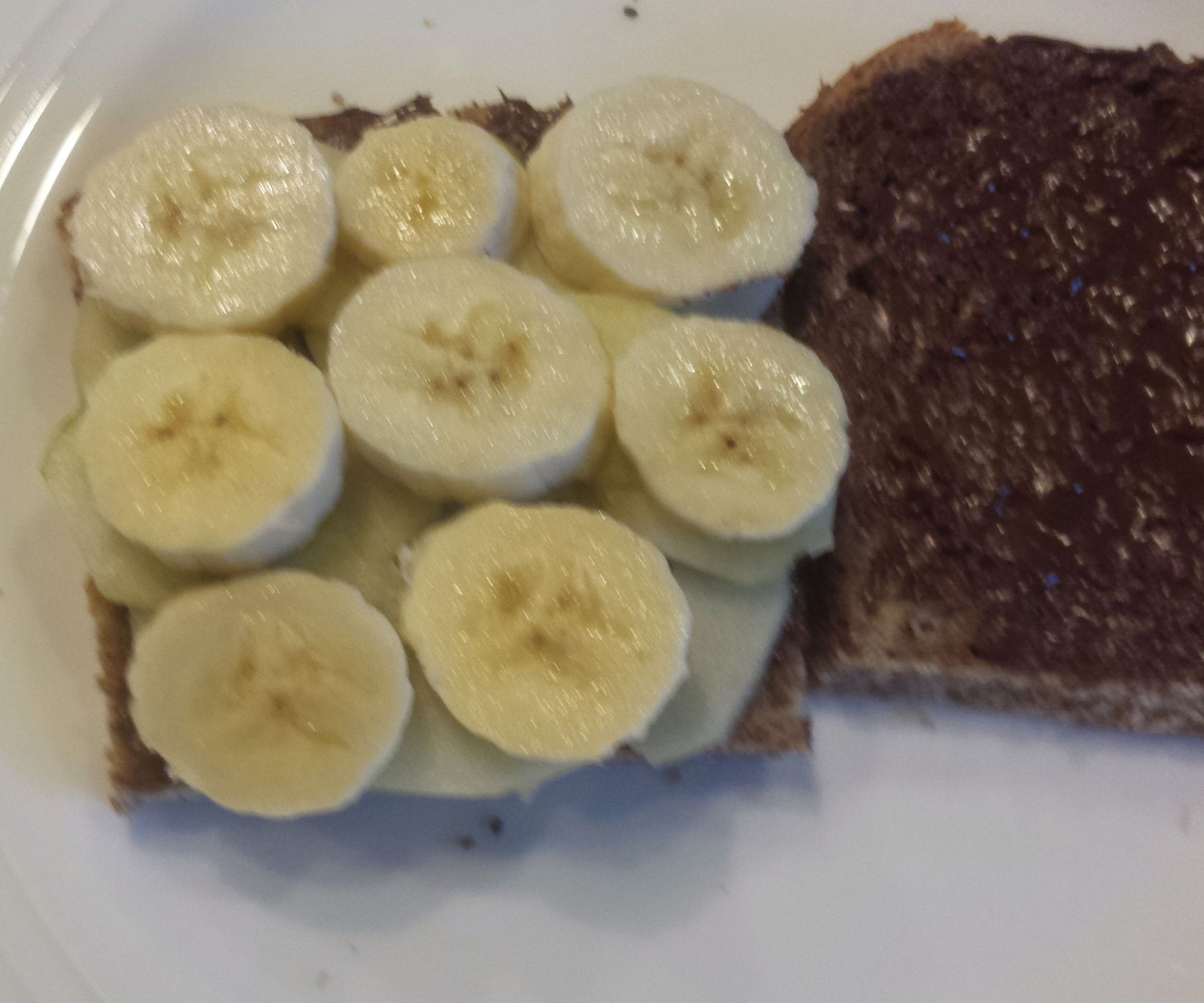 Nutella Fruit Sandwich