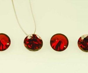 Cubic Zirconia, Facet Round Shape