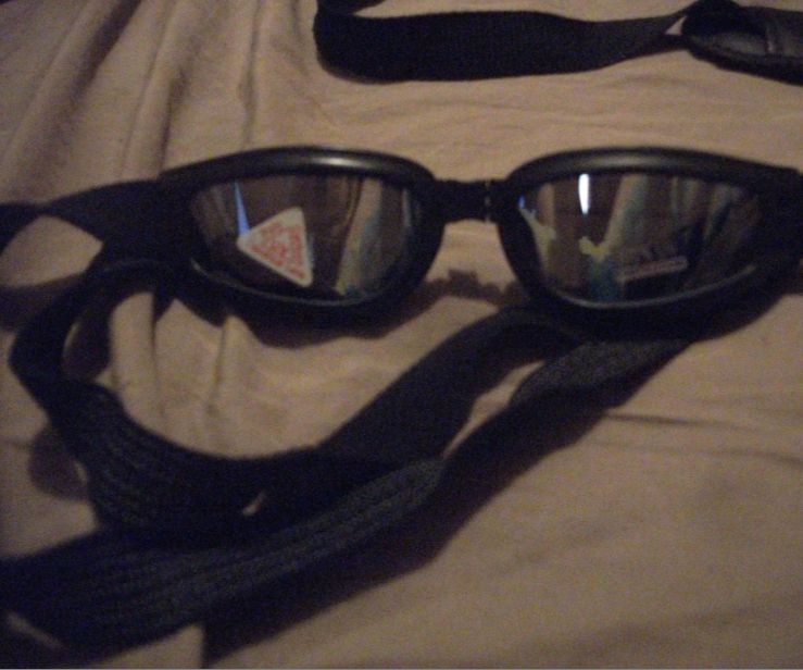 Blind Fold Out of Sun Goggle Sunglasses