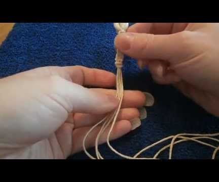 How to Tie an Overhand Knot on Hemp Necklace