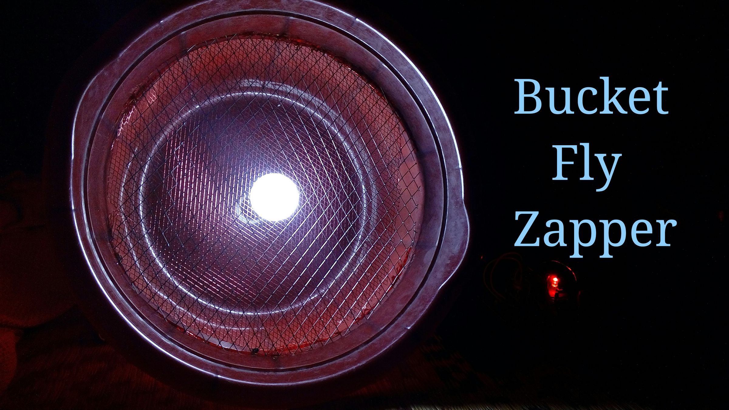 Bucket Fly Zapper