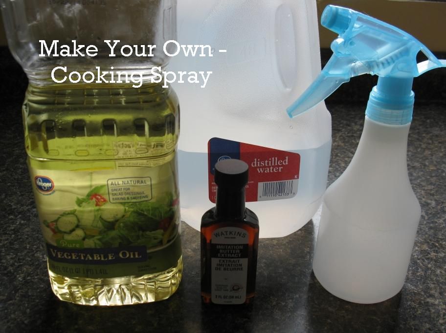 Kick the Can - Make Your Own Cooking Spray