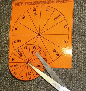 Key Transposing Wheel for Chords : 7 Steps (with Pictures) - Instructables
