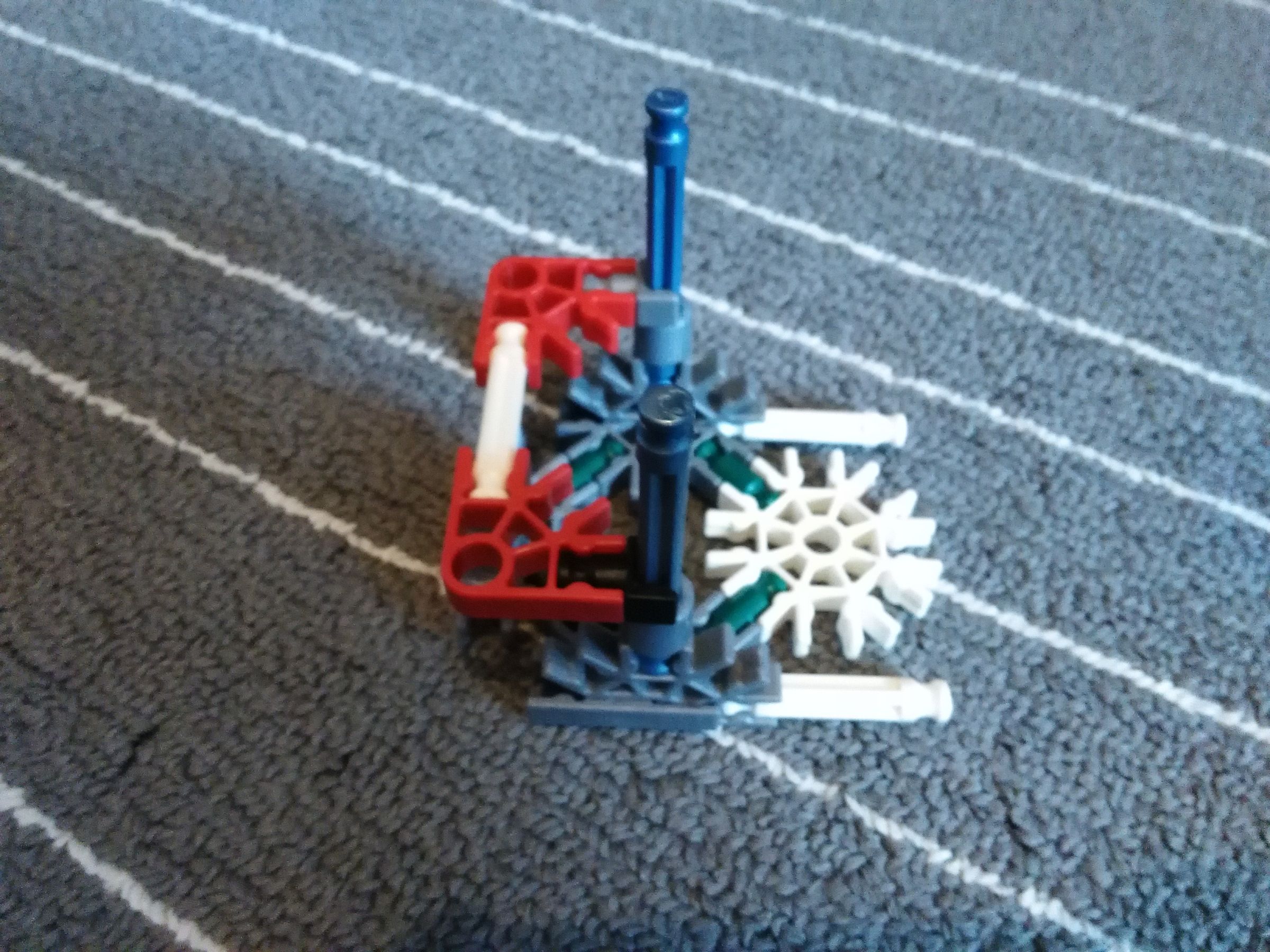 Simple Swing K'nex Ball Machine Element 6 Steps Instructables