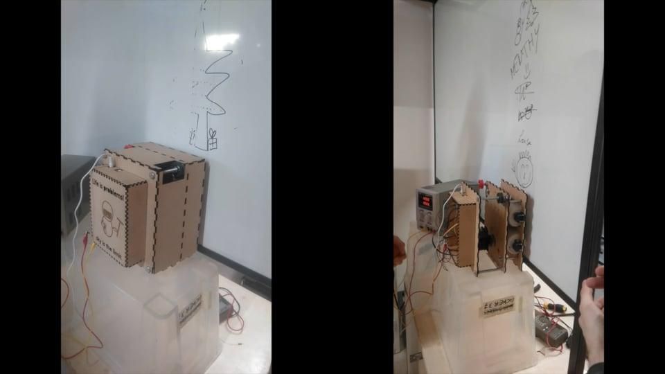 Skyscraper Window Cleaner Robot