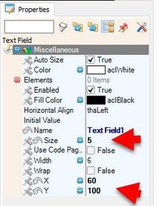 In Visuino Set Components